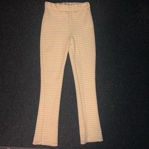 urban outfitters size small yellow gingham pants
